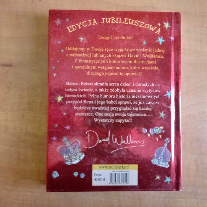 David Walliams "Babcia rabuś"
