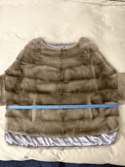 Пончо из норки  б/у.