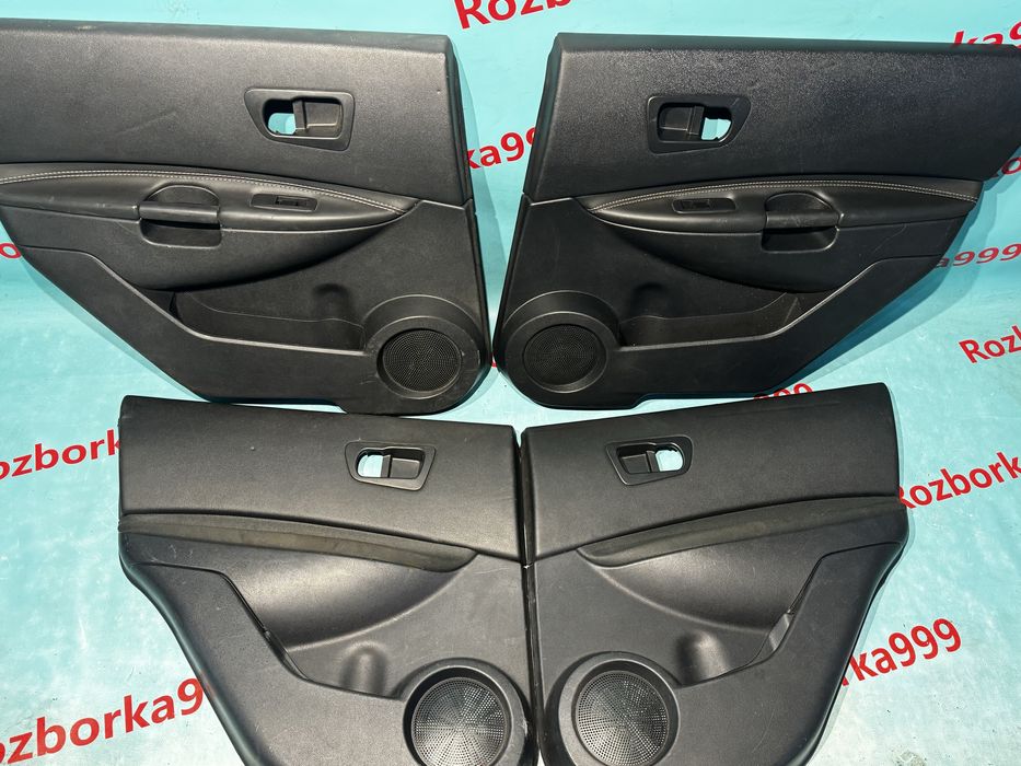 Карта дверей Nissan Qashqai j10 задня обшивка Кашкай