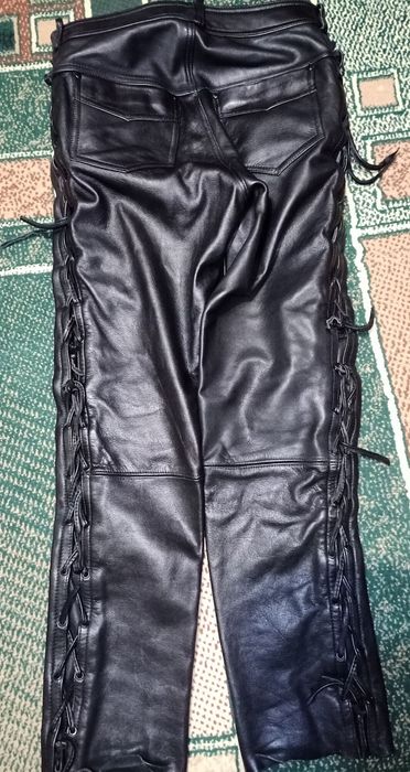 Штани шкіряні нові