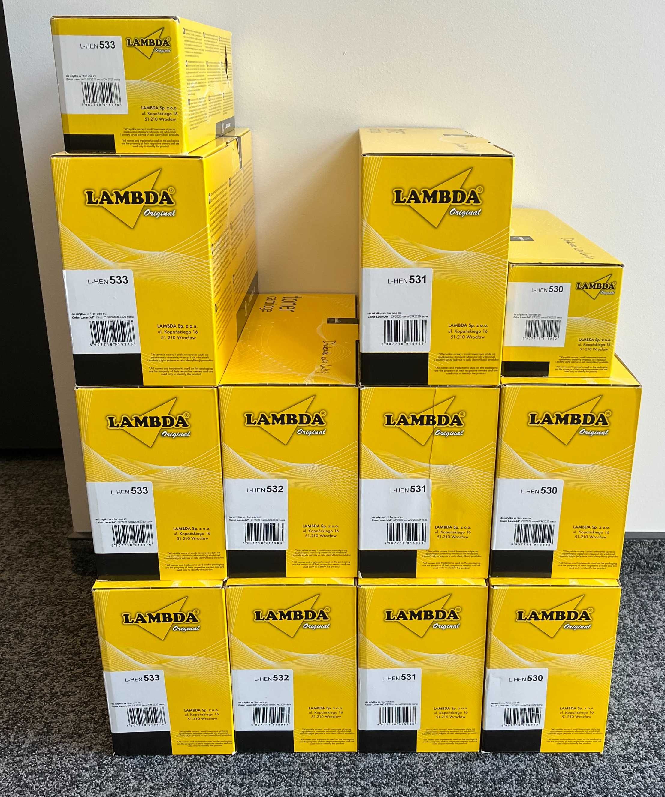 Tonery Lambda do HP Color LaserJet cm2320