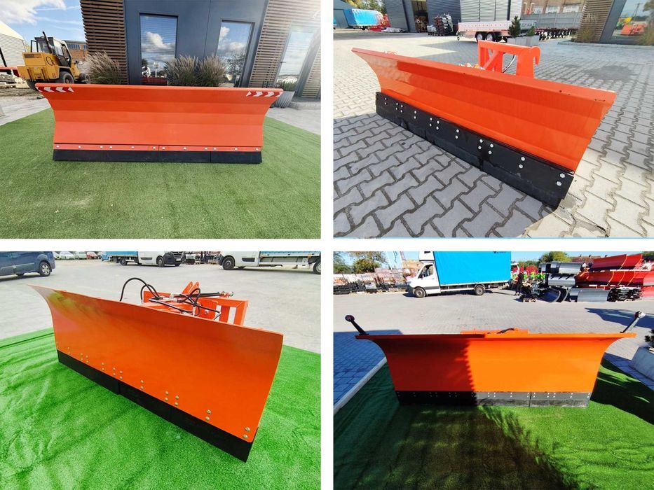 Pług do śniegu prosty - RÓŻNE RODZAJE - tur tuz euroramka ładowacz