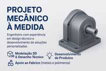 Projeto Mecânico | CAD 3D e Fabrico