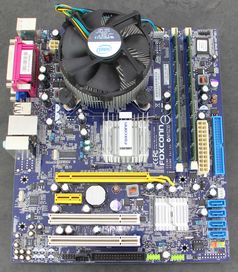 płyta główna Foxconn G31MX-K + 4GB Ram + procesor Quad q8300 + cooler