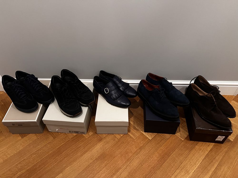 Кросівки туфлі Santoni,Alberto Guardiani,Churhs, Gucci БВ 43 р.