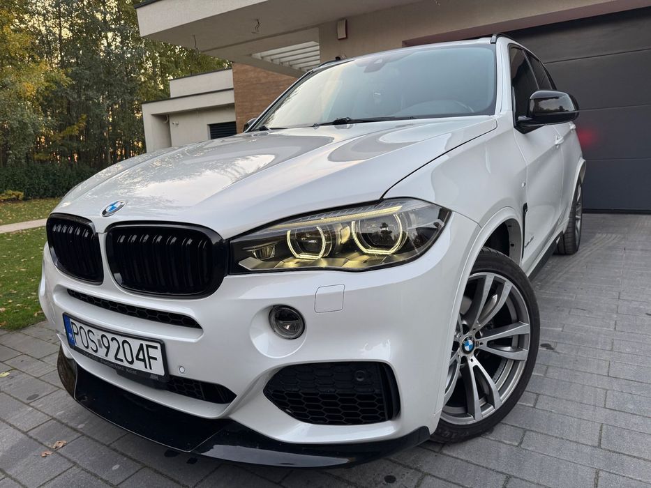 BMW X5 4.0d BI-TURBO 313KM 99tys.km M-pakiet panorama skóry pamięć full led