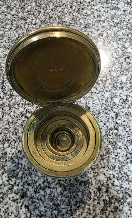 Antigos pesos de farmacia