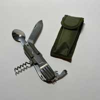 Survivalowy Multitool Bushcraft Militaria Surwiwal Jedzenie Nóż