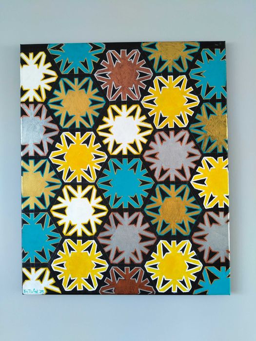 "Ten Deseń" Obraz akrylowy 61x50cm