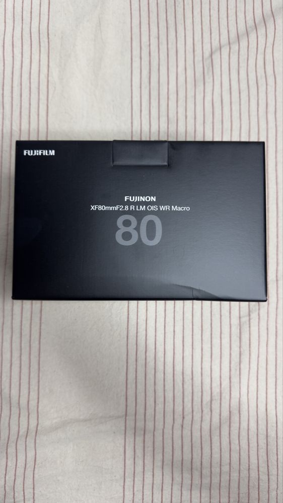 FUJIFILM XF 80mm F2.8 R LM OIS WR Macro - Stan idealny
