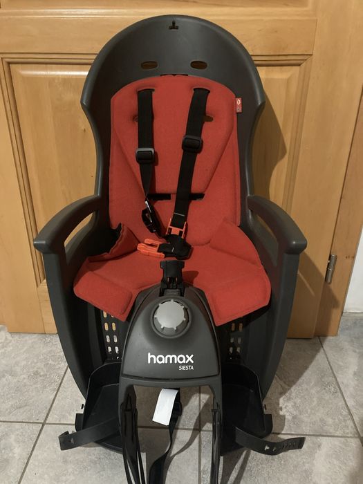 Hamax Siesta fotelik rowerowy adapter na bagaznik