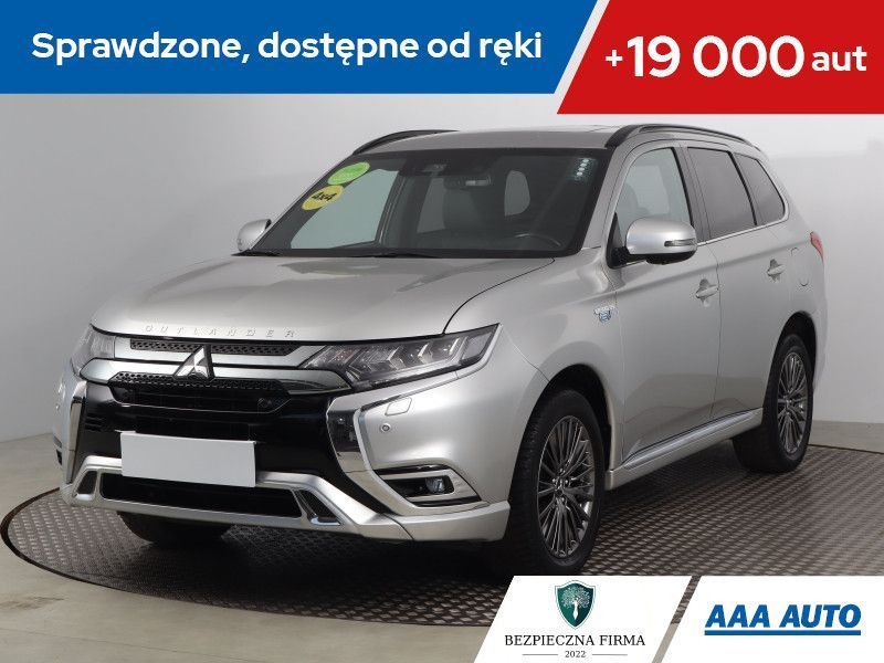 Mitsubishi Outlander 2.4 PHEV, Serwis ASO, Automat, Skóra, Klimatronic, Tempomat,