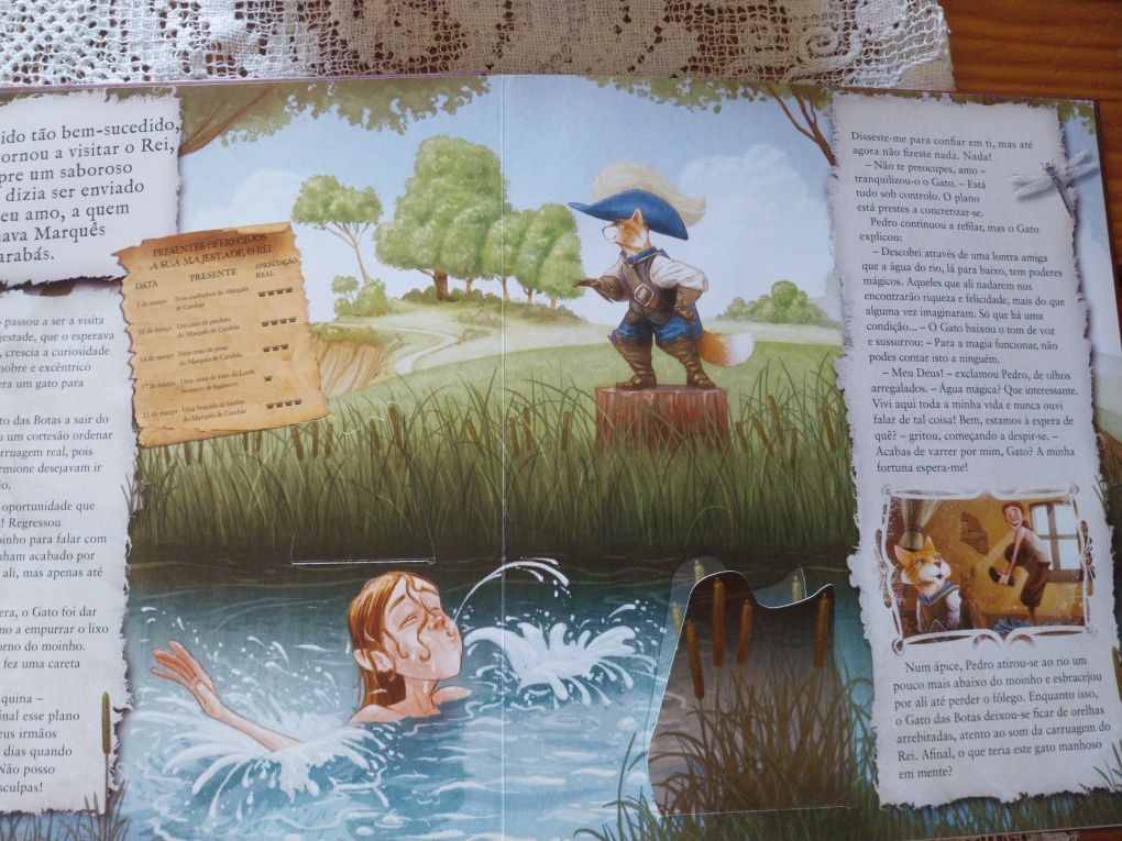 Livro Gato das Botas