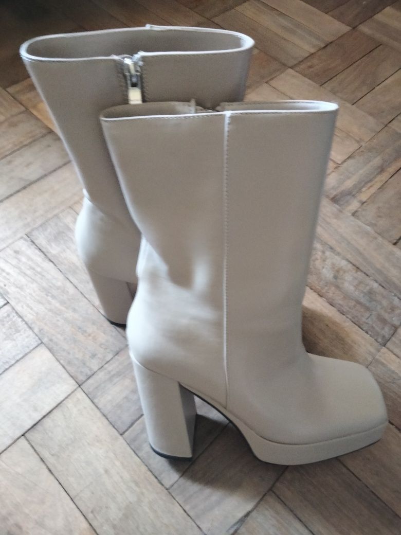 Botas Beges da Seaside