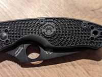 Spyderco Persistence Lightweight Black C136PSBBK partially serrated