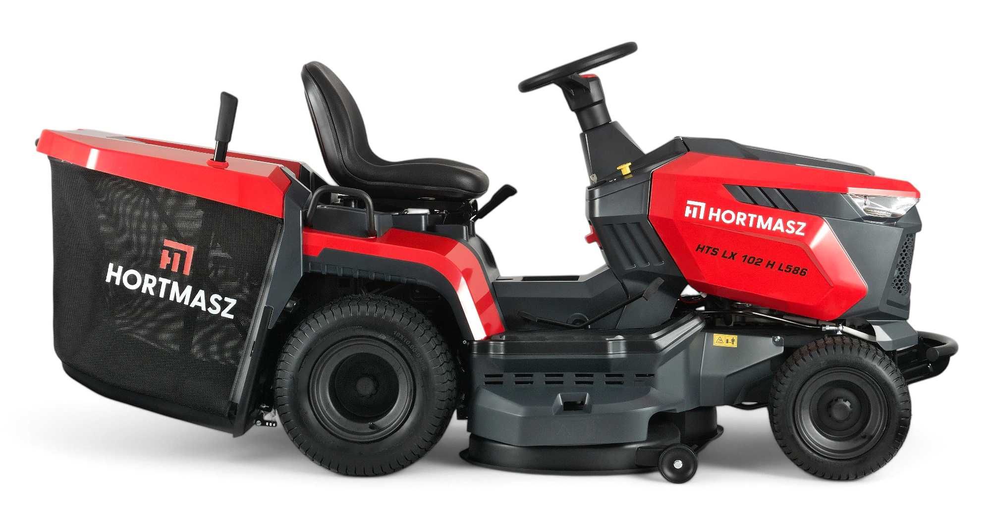 Traktorek HORTMASZ 586cc Loncin V2 POMPA HYDRO 18KM 102cm LCD+MYJKA