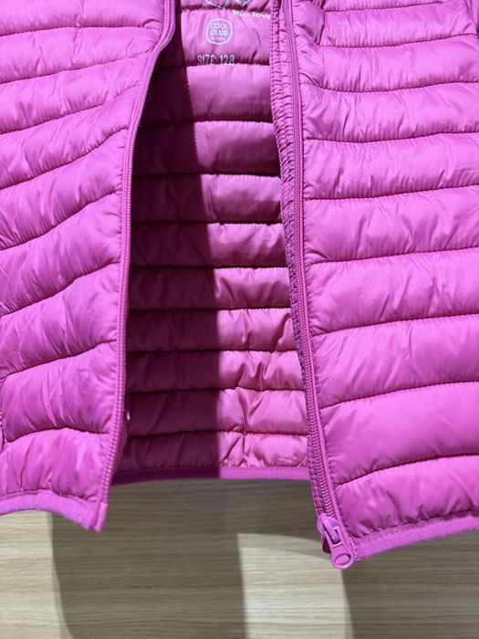 Kurtka dziewczęca reserved 128 różowa