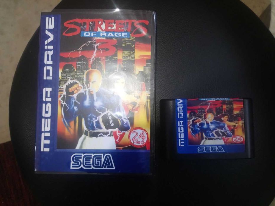 Streets of Rage 3 (sega mega drive / genesis) в коробке