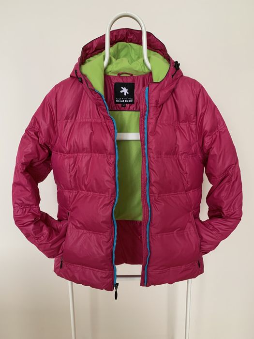 Kurtka puchowa różowa damska