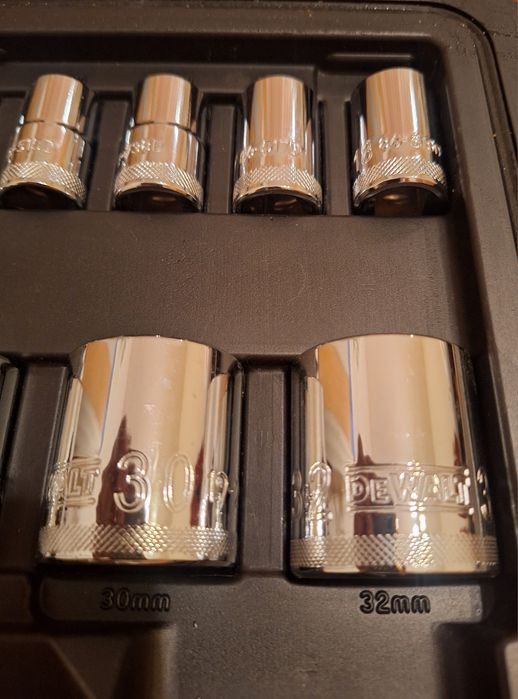 Zestaw kluczy nasadowych DeWald