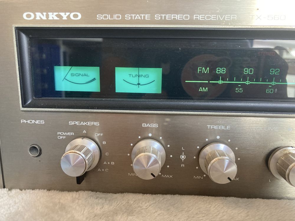 Vintage amplituner/wzmacniacz ONKYO TX-560 Solid state stereo receiver