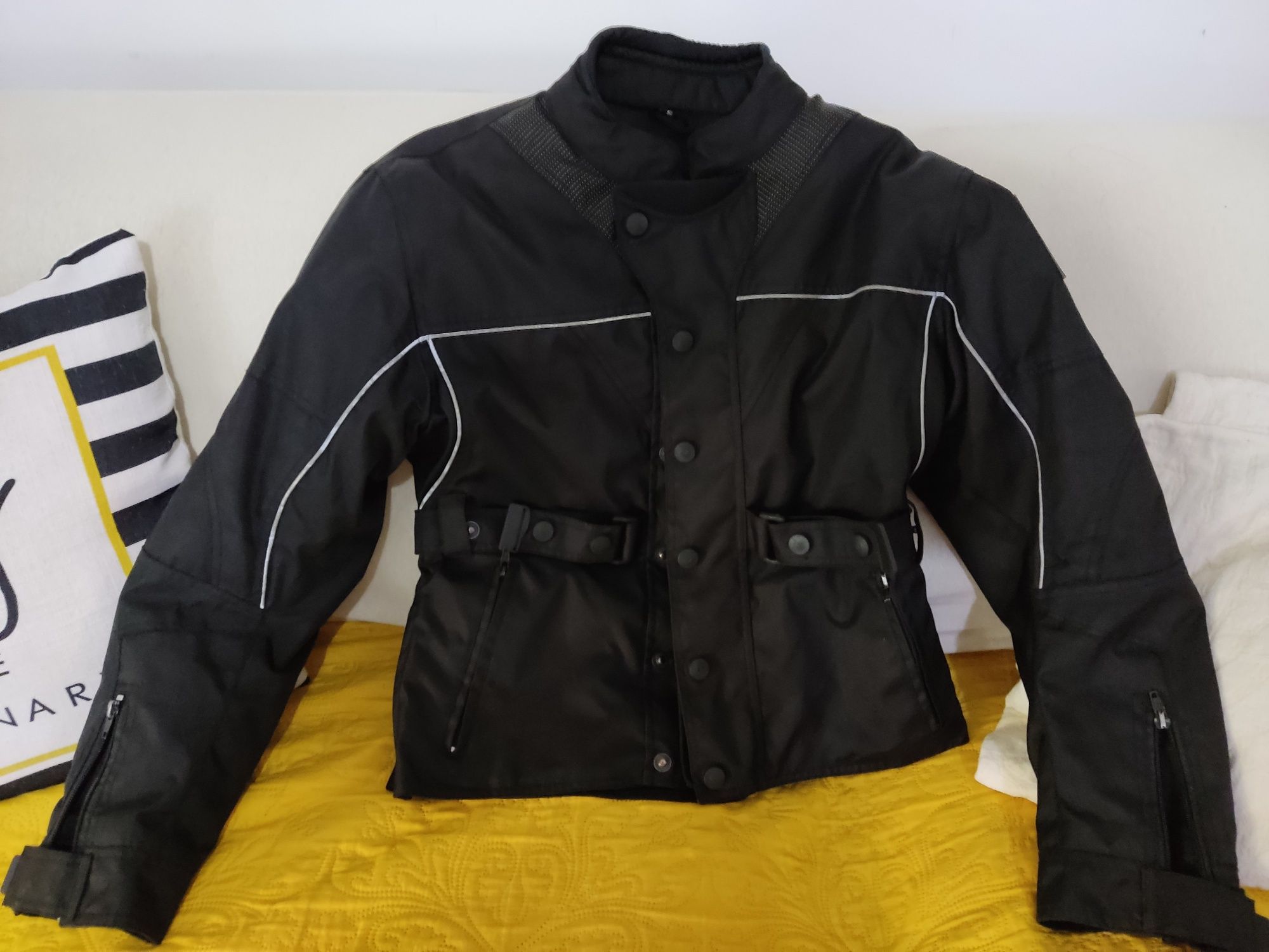 Blusão/casaco moto modelo feminino