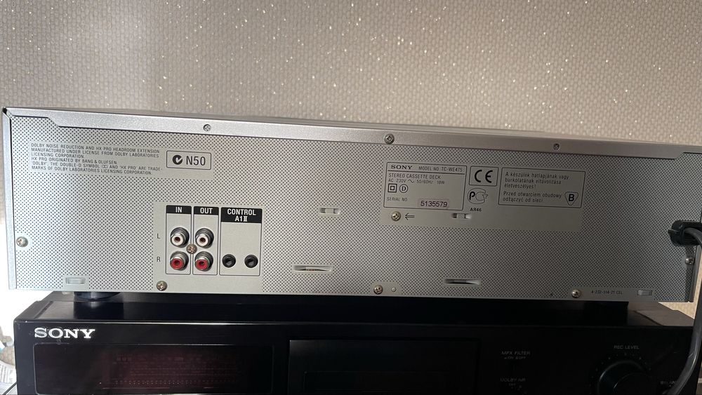 Sony tc-we 475 (silver)