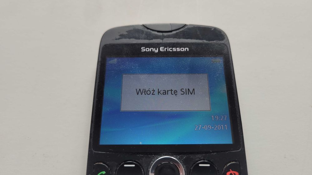 Telefon Sony Ericsson TXT CK13i czarny