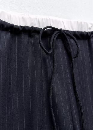 Брюки zara з подвійним поясом