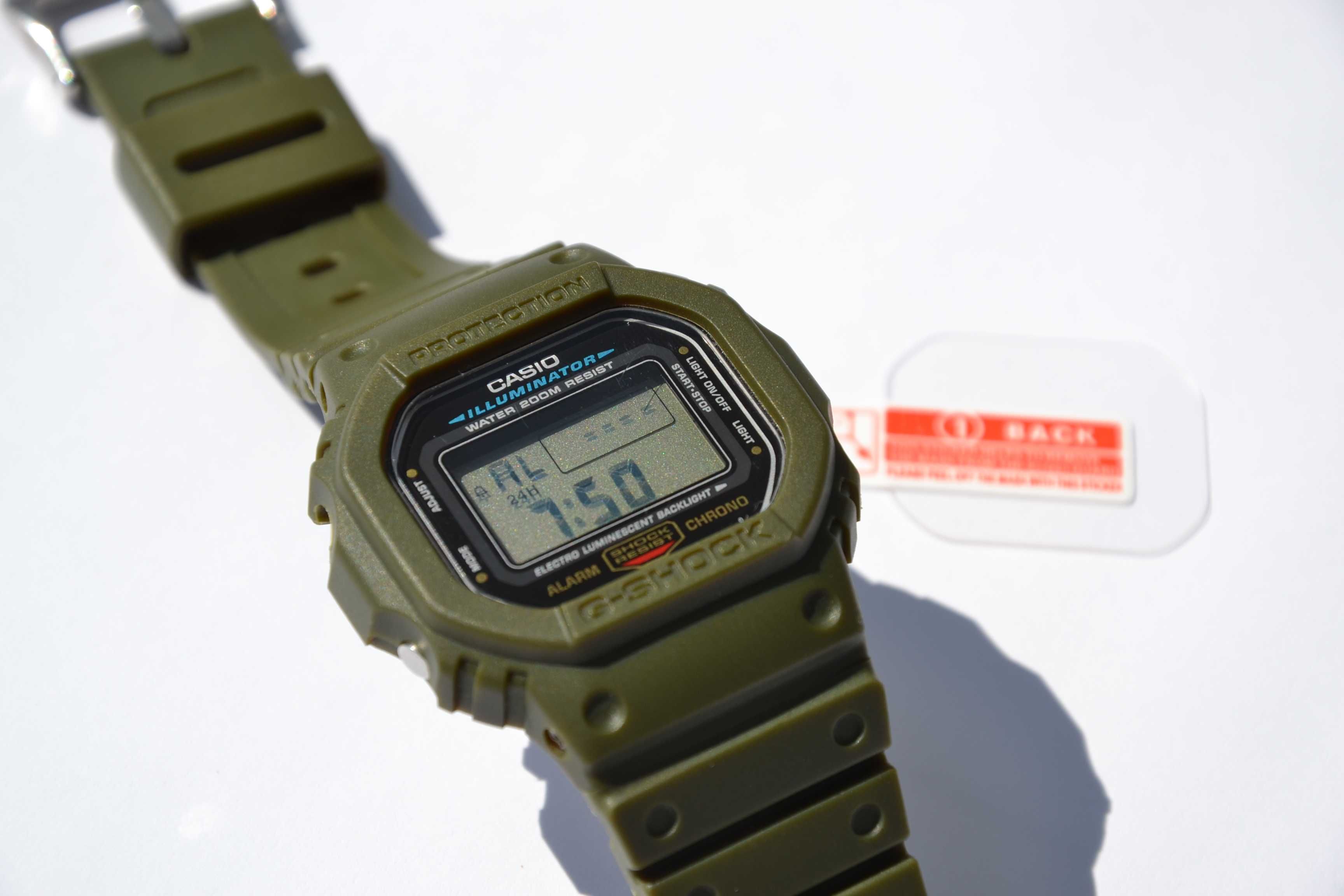 Защитное стекло для часов Casio G-Shock DW5600