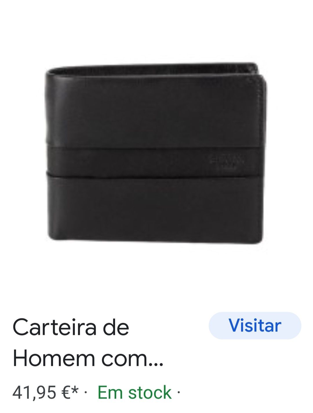 Vendo carteira de pele