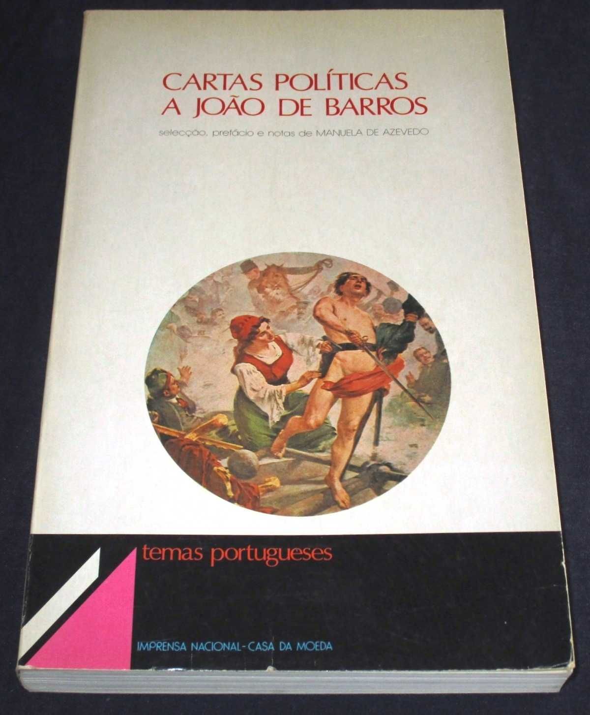 Livro Cartas Políticas a João de Barros INCM