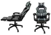 Fotel Gamingowy obrotowy dla graczy DEUS LARGE Gray