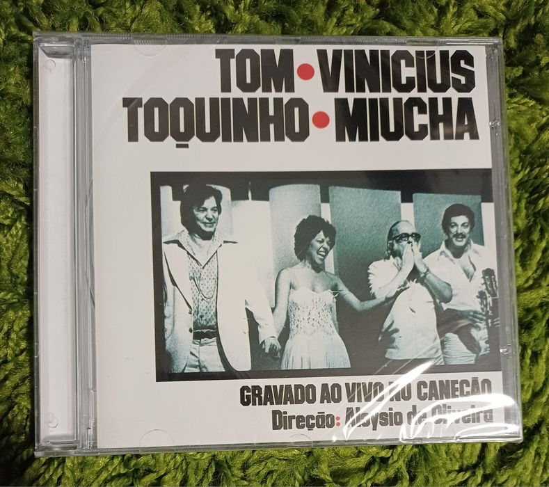 Cd Tom, Vinicius, Toquinho, Miucha - Ao vivo no Canecão