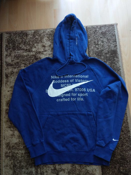bluza z kapturem(hoodie)Nike central logo(unisex)