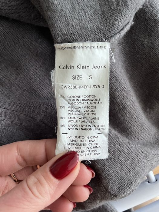 Sweterek Calvin Klein roz s