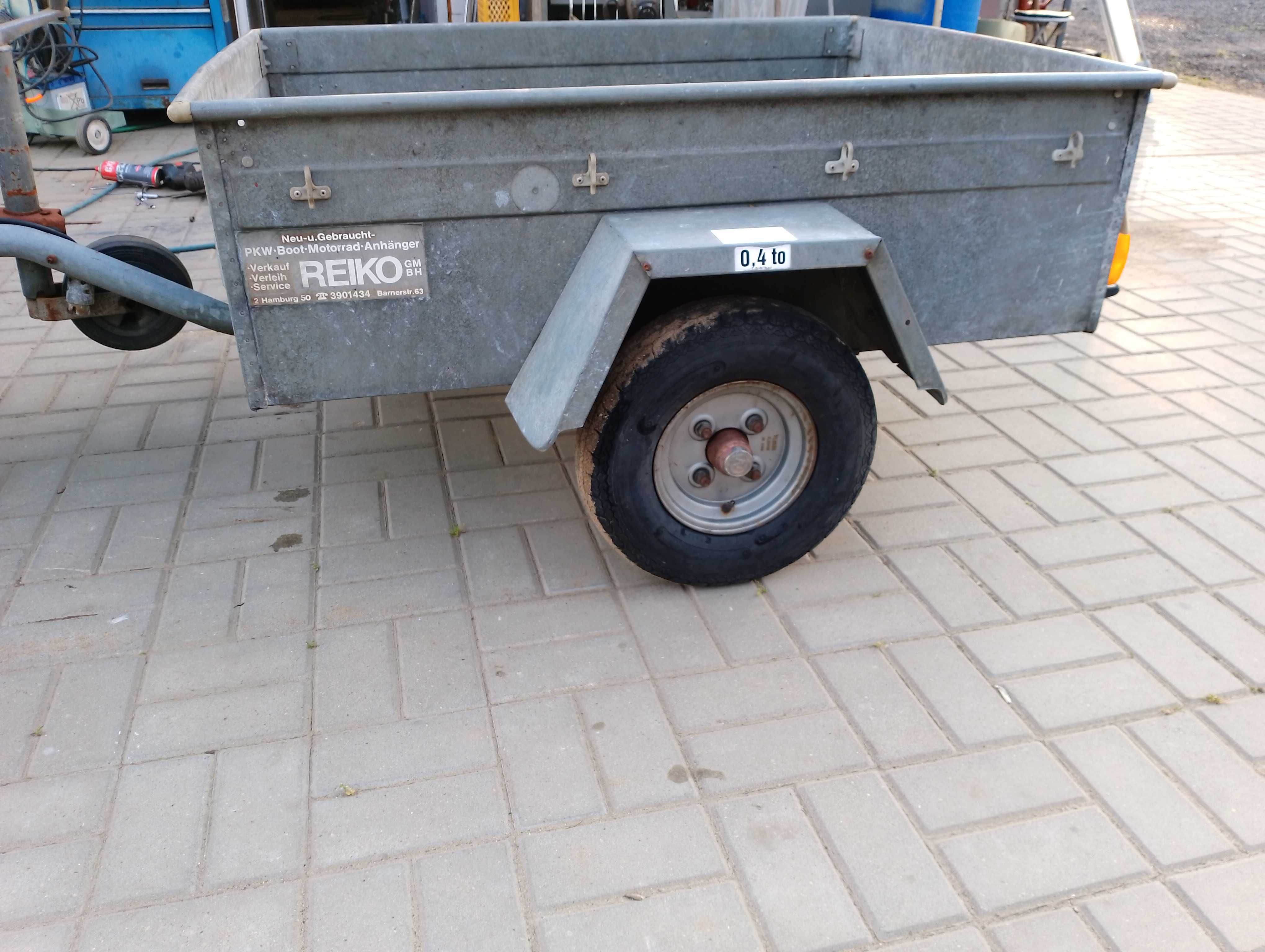 Przyczepka do traktorka/ciągniczka | 400kg