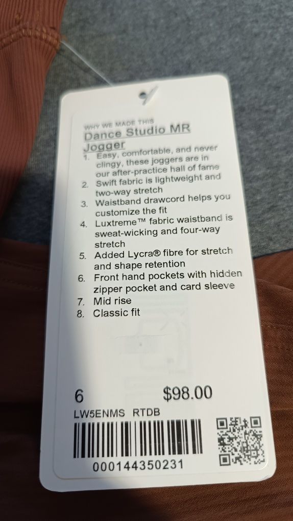 Spodnie treningowe damskie lululemon