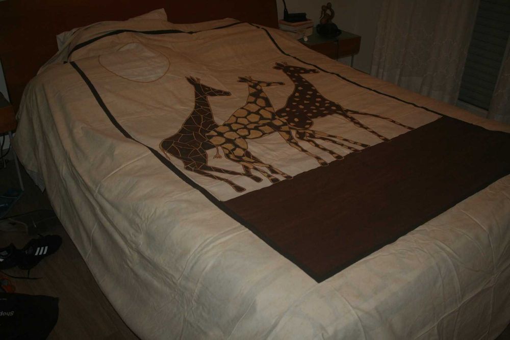 Capa de edredão CARRÉ BLANC