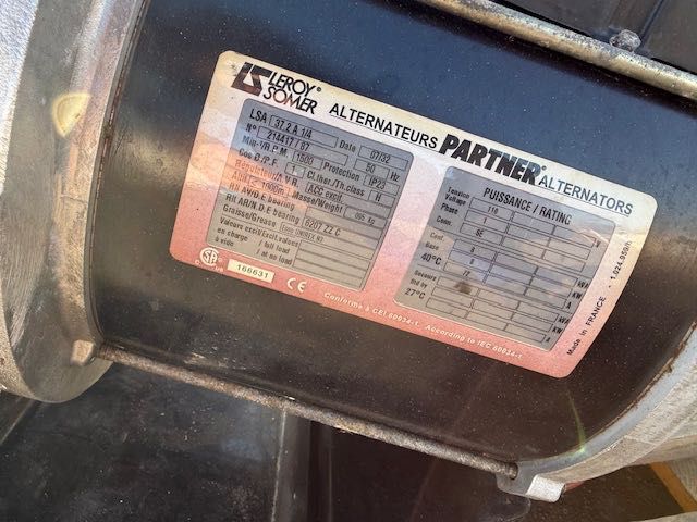 generator do agregatu 7.2 kva jcb