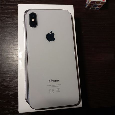 iPhone X silver 64 Gb