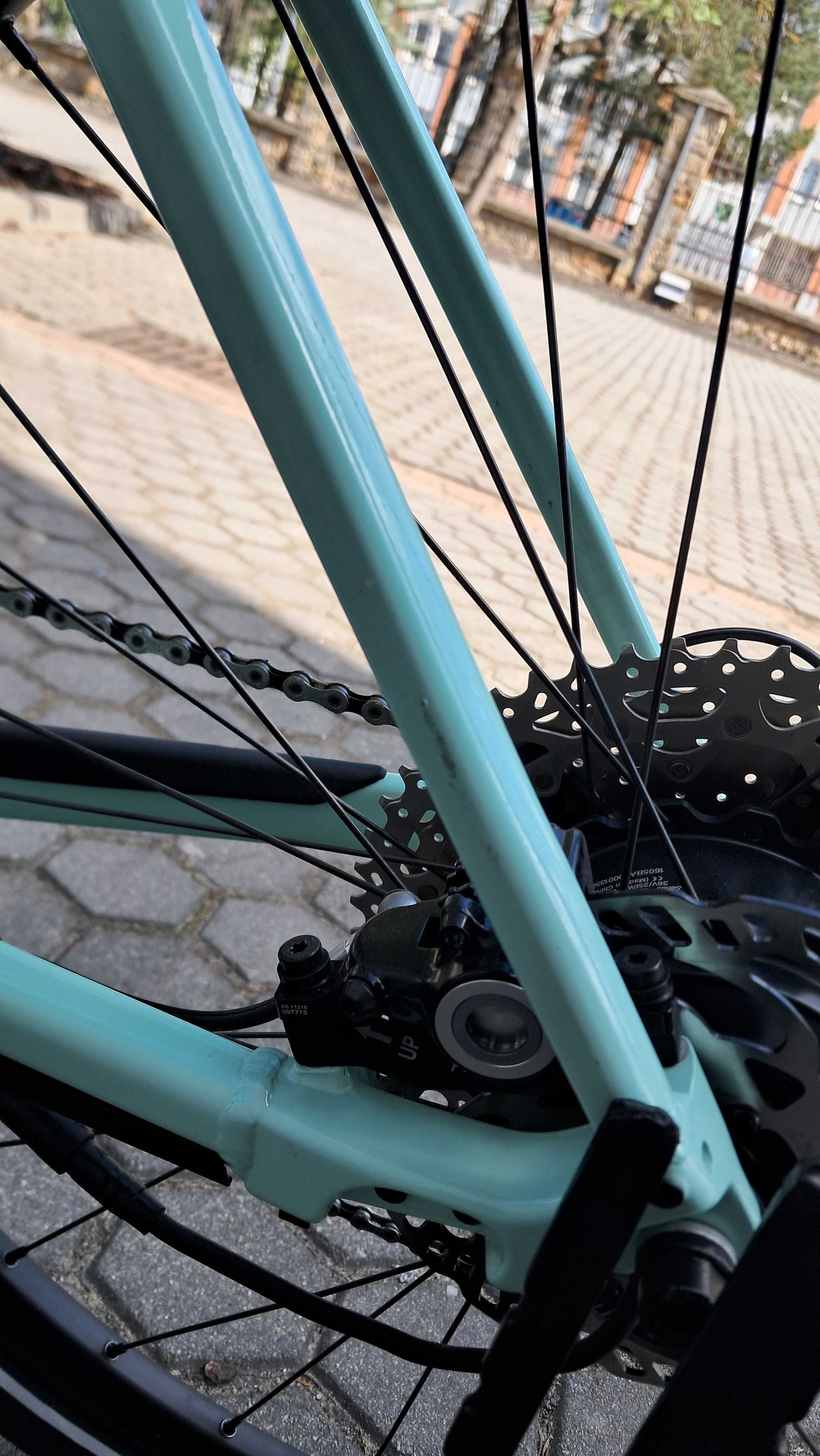 Rower elektryczny Orbea VIBE H10 M Light Green POTESTOWY