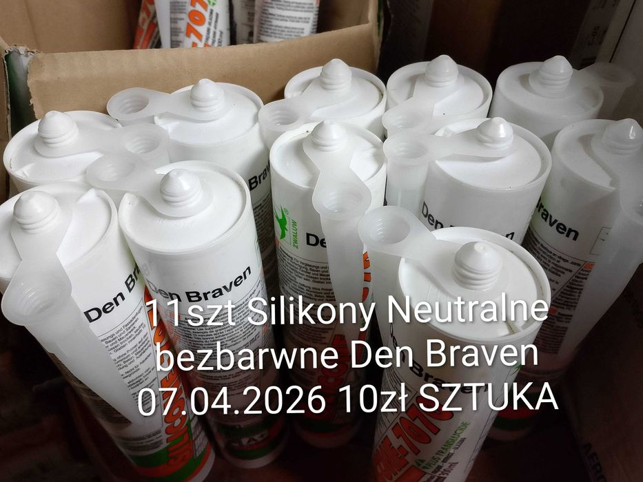 Silikony bezbarwne Neutralne DEN BRAVEN 95zł Cena Tylko do niedzieli