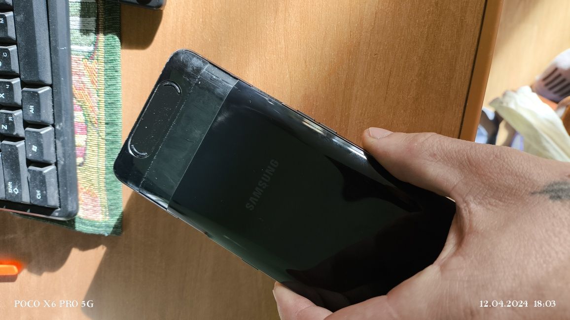 Samsung A80 128 повний заводський комплект