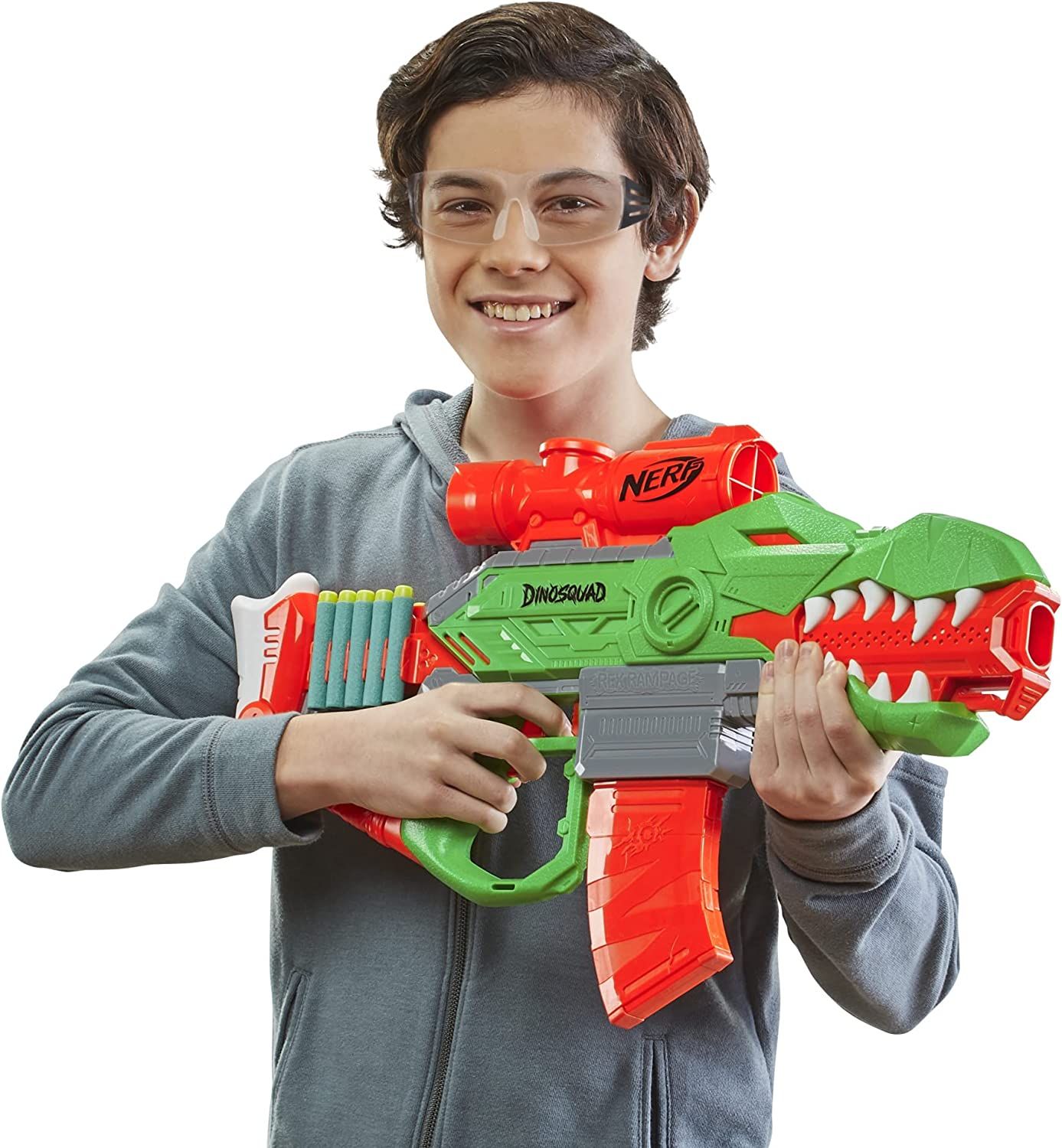 Nerf Dinosquad Rex-Rampage Karabin na Piankowe Naboje