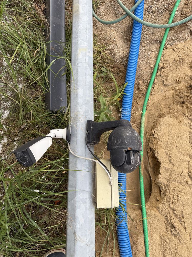 Zestawaw 4 kamer z rejestratorem i modemem Lte