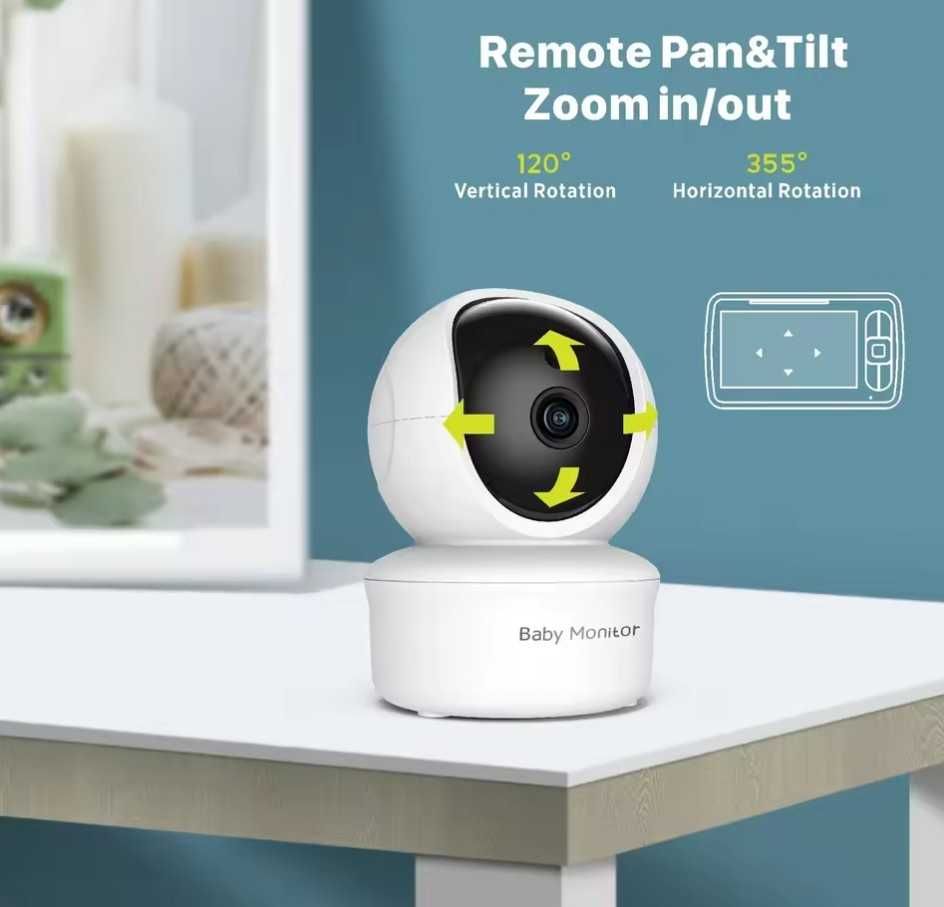 Радионяня Baby Monitor ABM501-USB,  видеоняня Baby Monitor SM650
