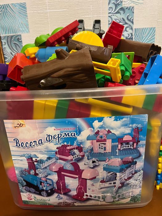 Конструктор великий набір