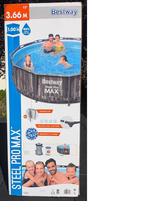 Basen ogrodowy Bestway Steel Pro MAX366