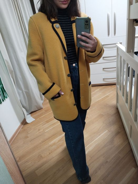 Шерстяний кардиган та жилетка GiessWein 36р.(С р.)